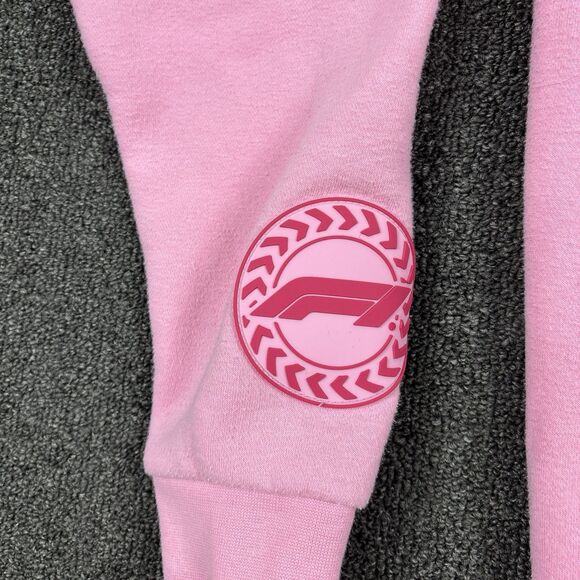 Formula 1 Las Vegas Grand Prix 2024 Pink Hoodie Long Sleeve Pullover Size XS - Picture 3 of 7